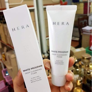 Sữa rửa mặt Hera White Program Deep Cleansing Foam 50ml