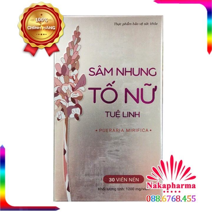 Sâm Nhung Tố Nữ Tuệ Linh – Bồi bổ khí huyết, tăng cường nội tiết tố nữ, giảm triệu chứng tiền mãn kinh