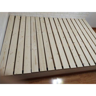 Giường pallet gỗ thông gấp gọn cho Homestay 60cm 80cm 120cm dài 190cm - Giường gỗ thông cuộn tròn