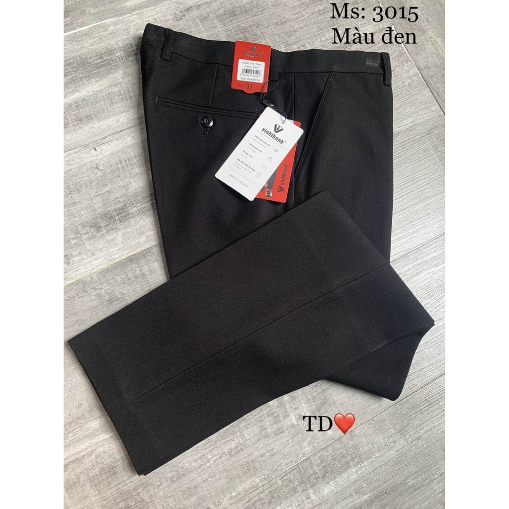 Quần âu nam cao cấp  vinh thành, quần tây dáng công sở ống đứng co dãn nhẹ chống nhăn xù | BigBuy360 - bigbuy360.vn