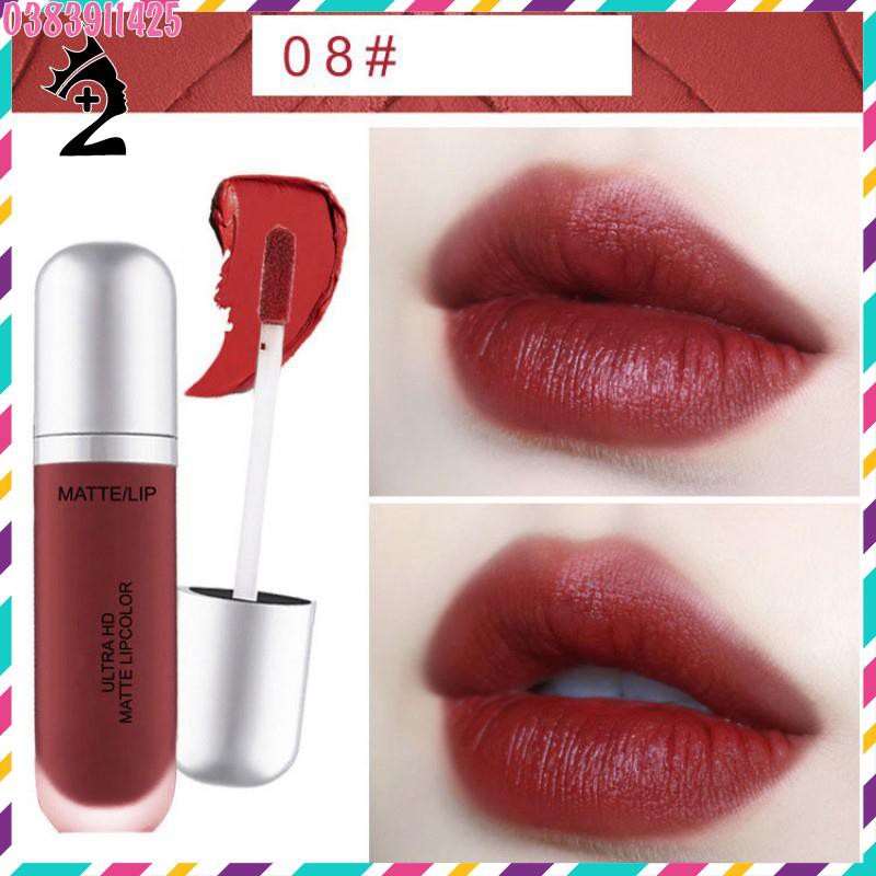 Son kem lì Novo Big Ultra HD Matte Lip bền màu chống trôi TTP