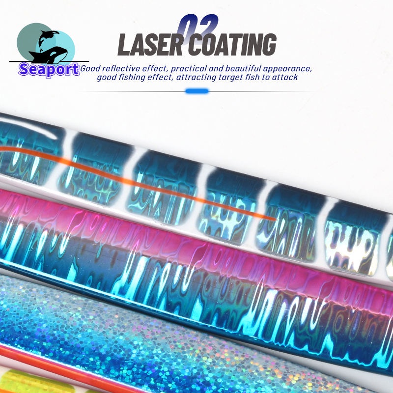 Mồi Câu Cá Giả Bằng Kim Loại Phản Quang Mắt 3D 160g 200g