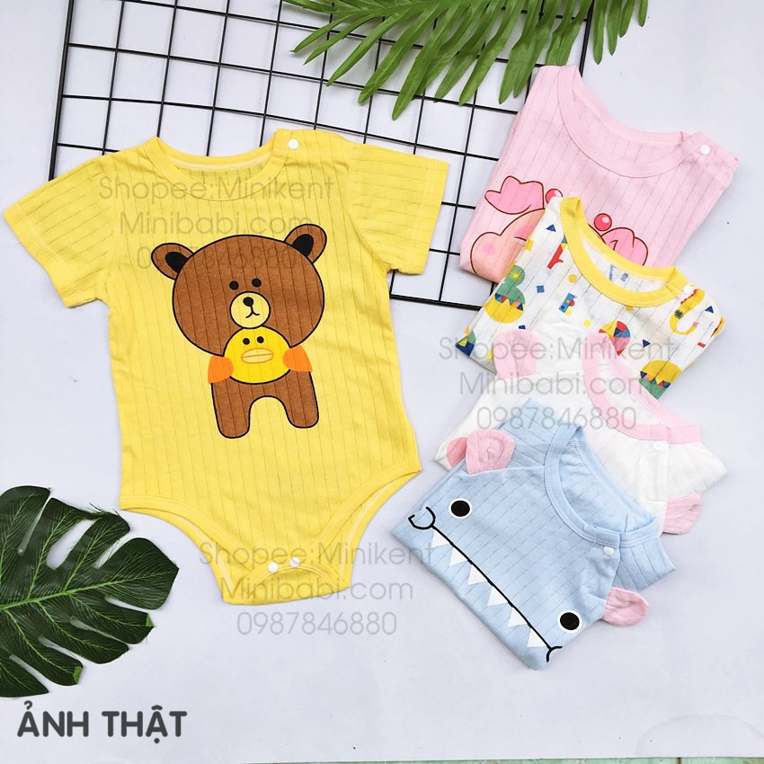 Body chíp cotton giấy cho bé