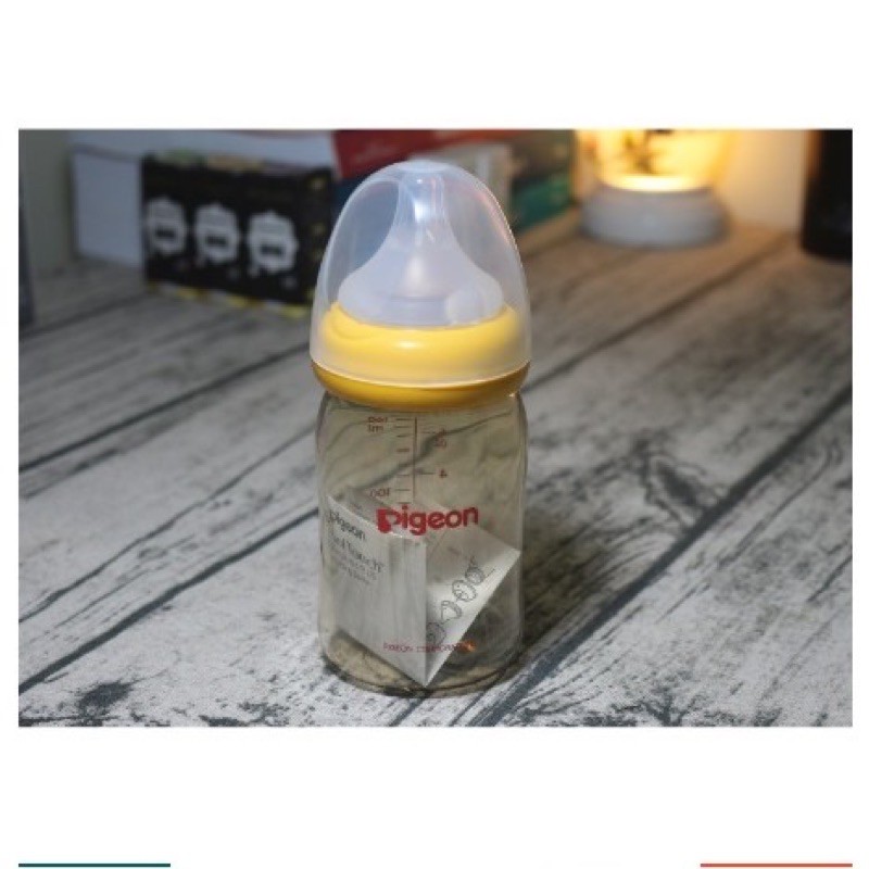 Bình sữa Pigeon cổ rộng cao cấp đủ size160/240ml