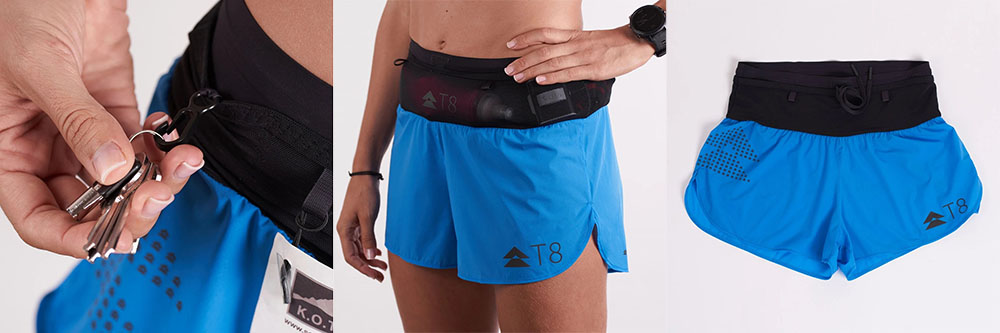 Quần Short Chạy Bộ Nữ T8 Sherpa Shorts V2