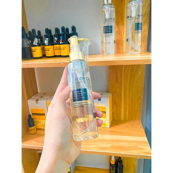 DẦU DƯỠNG DA BODY OIL - giúp da săn chắc , trắng sáng