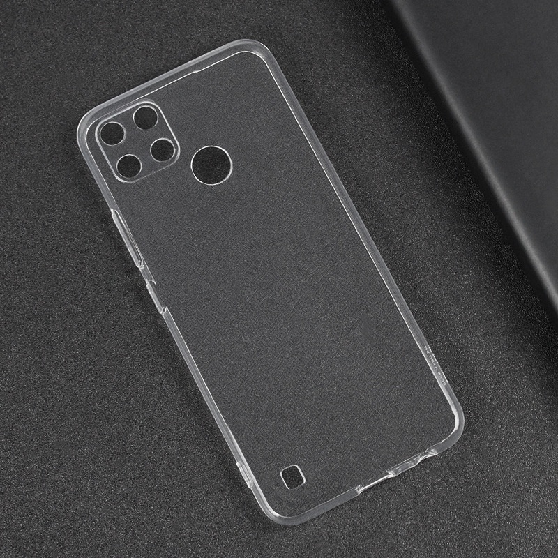 Ốp điện thoại TPU mềm trong suốt siêu mỏng bảo vệ camera cho Realme Q3 Pro Carnival Gt Explorer Master C21Y 8 5g X7 Pro
