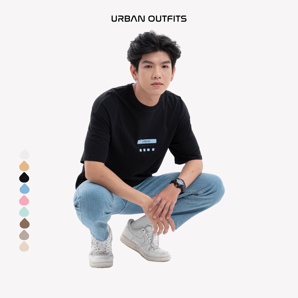 Áo Thun Tay Lỡ Form Rộng URBAN OUTFITS ATO109 Local Brand In SOCIAL MEDIA ver 2.0 Chất Vải 100% Compact Cotton 250GSM