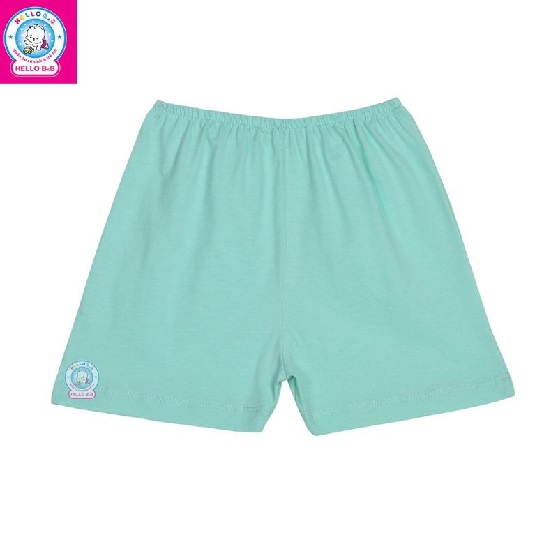 Quần ngắn màu Hello BB size 1-12 có 5 màu như hình