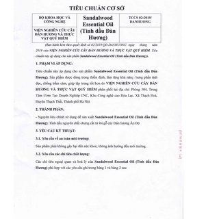 Tinh dầu Đàn hương (5ml)