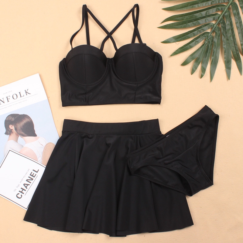 Bộ Đồ Tập Bơi Đi Tắm Biển Nữ Bikini 3 Mảnh (Set Áo Bra Và Quần Lót) | BigBuy360 - bigbuy360.vn