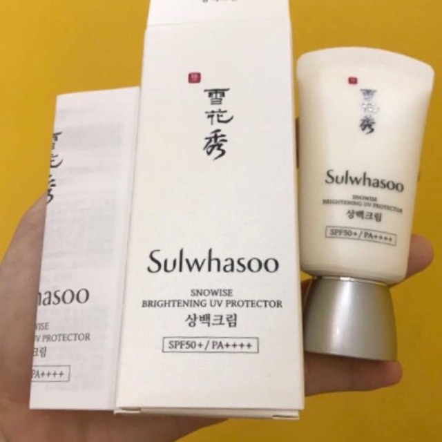 Kem Chống Nắng SULWHASOO Snowise Brightening UV Protector SPF50+/PA++++ 20ml