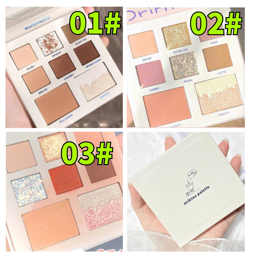 DIKALU (Hàng Mới Về) 1 Bảng Phấn Mắt 8 Màu Ánh Ngọc Trai Lấp Lánh Chống Thấm Nước | BigBuy360 - bigbuy360.vn