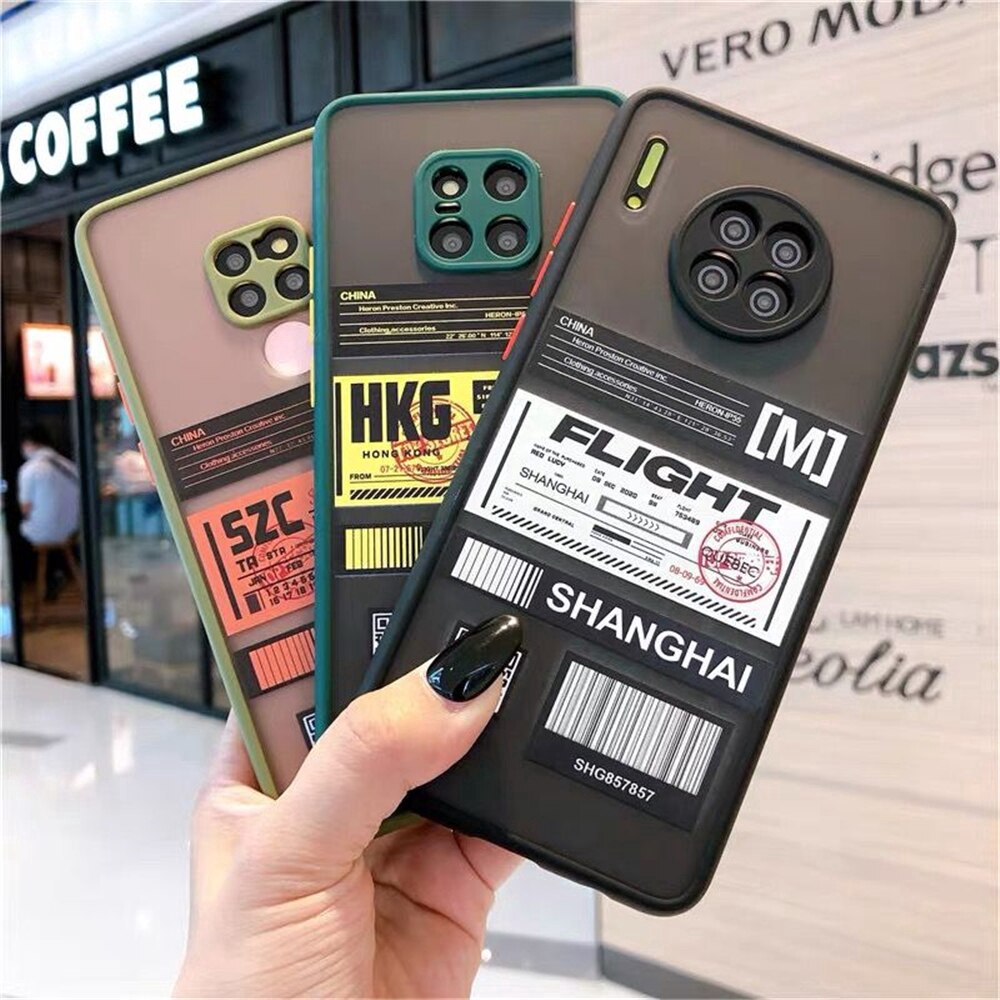 Ốp điện thoại mềm chống sốc bảo vệ camera dành cho Huawei P40 P30 Pro Mate 30 Mate 20 Pro