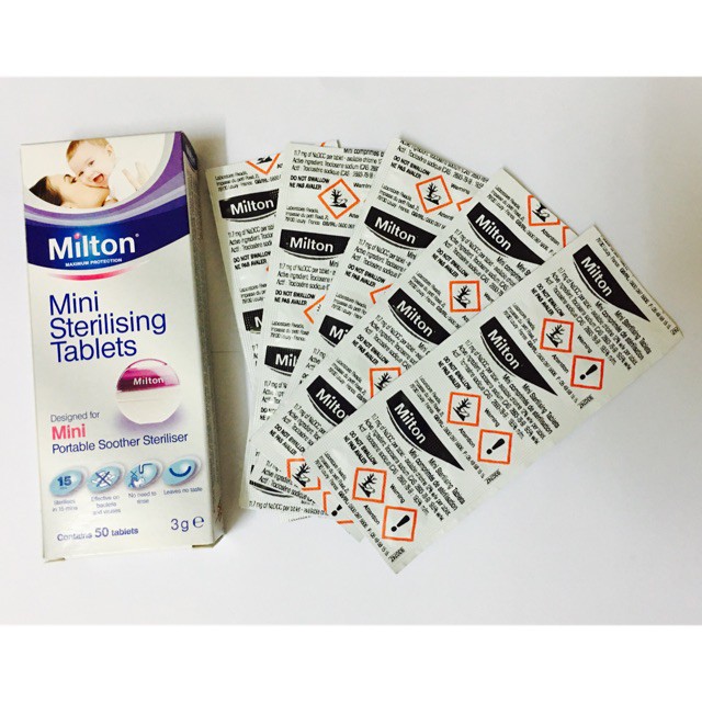 Viên tiệt trùng Milton date 2022