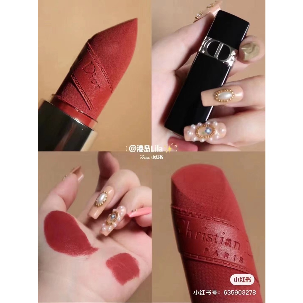 Son Môi Dior 2021 Màu Nhung Phiên Bản Giới Hạn 720