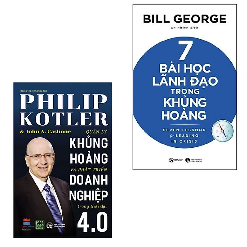 Sách Combo 2Q: Quản Lý Khủng Hoảng Và Phát Triển Doanh Nghiệp Trong Thời Đại 4.0 + 7 Bài Học Lãnh Đạo Trong Khủng Hoảng