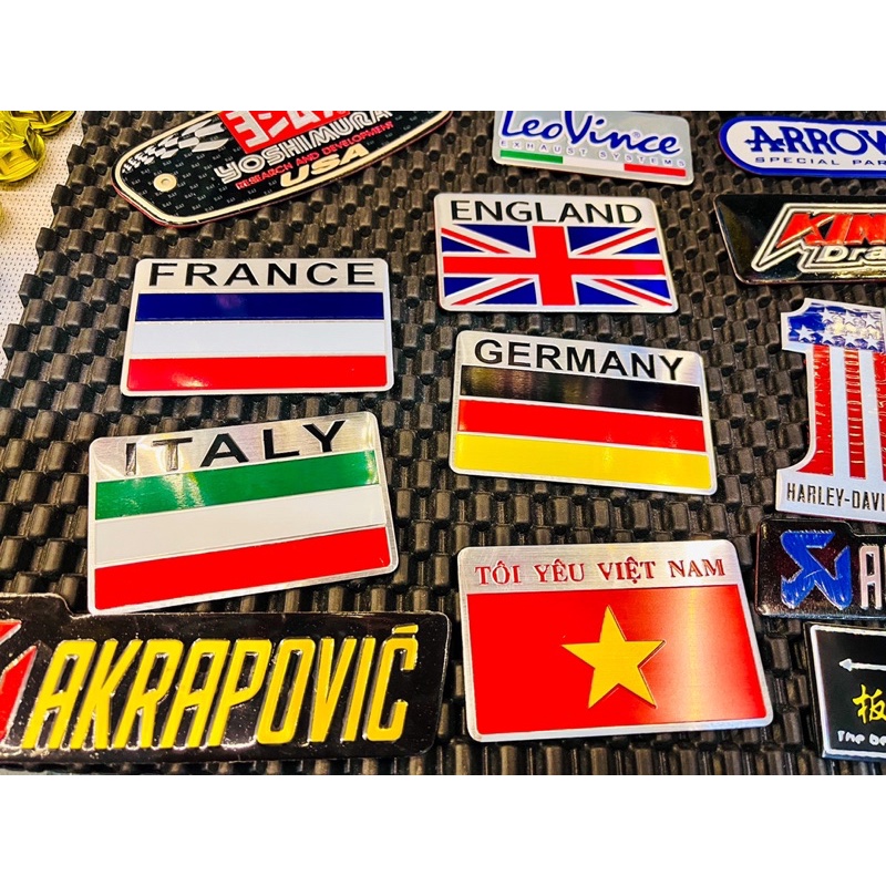 Tem nhôm dán pô hoặc mọi vị trí ✌