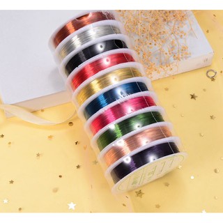 Dây đồng màu làm handmade đủ size -0.6-0.7-0.8-1mm