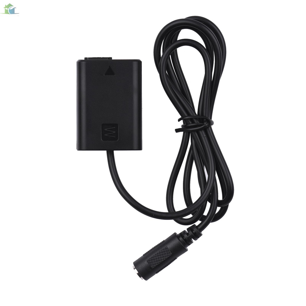 YOUP  Andoer DR-FW50 Fully Decoded DC Coupler Dummy Battery Replace of NP-FW50 Battery with USB DC Converter Power Cable Wall Plug Compatible with  A7 A7R A7S A7M A7II A7S2 A7M2 A7R2 A6500 A6400 A6300 A6100 A6000 A5100 A5000 A3000 NEX5 NEX7 DSC-RX10