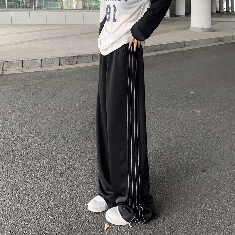 Quần ống rộng SUXI phong cách cổ điển thanh lịch dành cho nữ