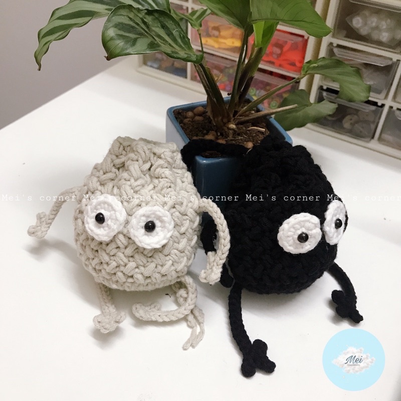 TÚI TREO MINI BÉ BỒ HÓNG SUSUWATARI LEN MÓC SIÊU ĐÁNG YÊU- MÓC TREO BALO TÚI XÁCH