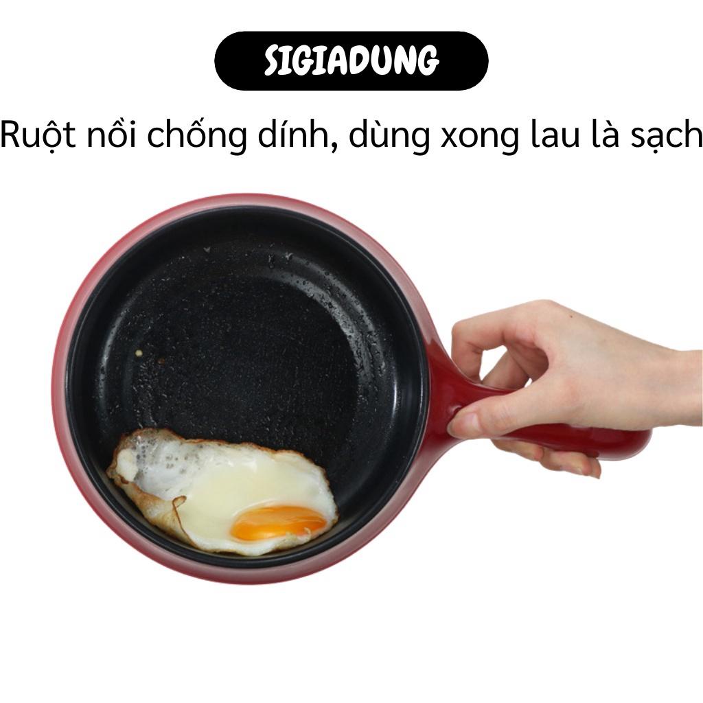 [SGD] Ca Nấu Mì - Nồi Điện Đa Năng Mini Kèm Khay Hấp Nấu Cơm, Lẩu, Xào Thức Ăn Tiện Lợi 8182