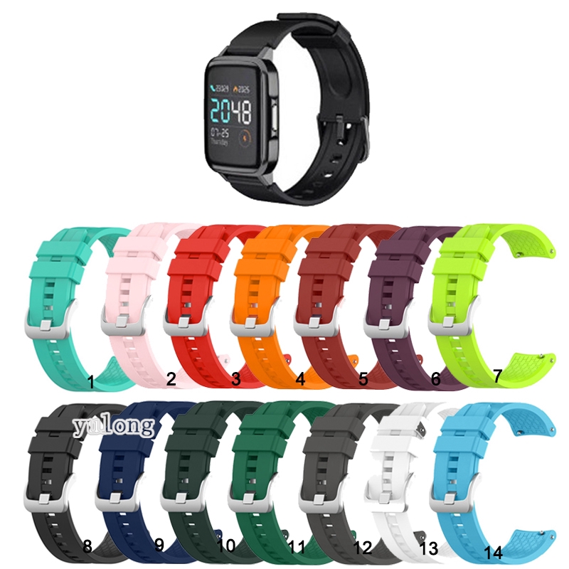 Dây Đeo Silicon Cho Đồng Hồ Thông Minh Xiaomi Boyluou Ls01
