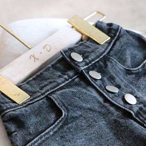 Quần Short Denim Mỏng Phong Cách Mới Dễ Phối Đồ Cho Bé Gái