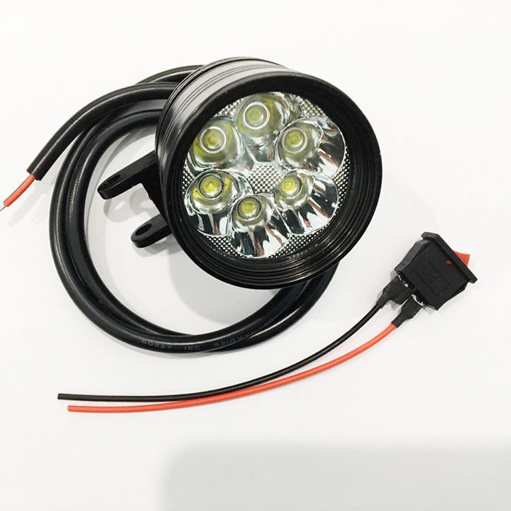 Đèn trợ sáng L6 Ngắn, phù hơp nhiều loại xe, đèn led siêu sáng  - DL6N