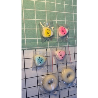 Squishy cơm nắm bánh donut tròn