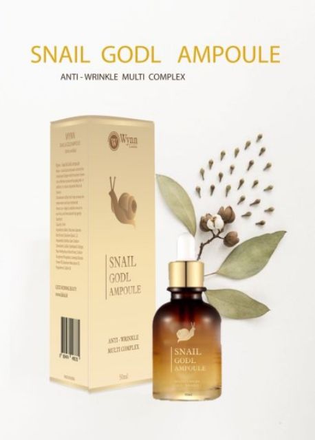 Serum ốc sên vàng 24k Wynn_ Snail & Gold Ampoule