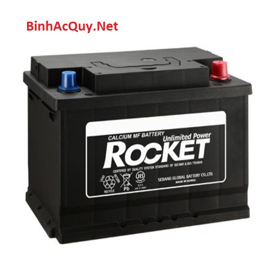 Bình ắc quy Rocket NX100-S6LS 12V-45Ah