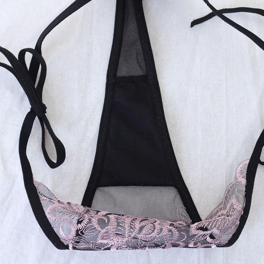 AROMA Quần Lót Ren Hoa Trong Suốt Quyến Rũ