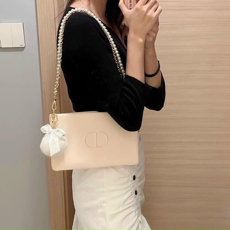 [CHÍNH HÃNG] TÚI GIFT DIOR BEAUTY TÁCH SET MỸ PHẨM - TÚI ĐEO CHÉO CẦM TAY