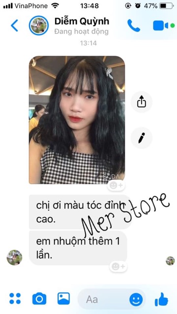 [KO TẨY, TẨY RỒI LÊN RÕ XANH]Thuốc nhuộm màu xanh dương đen khói kèm găng tay thuocnhuomtoc60k.hanoi | BigBuy360 - bigbuy360.vn