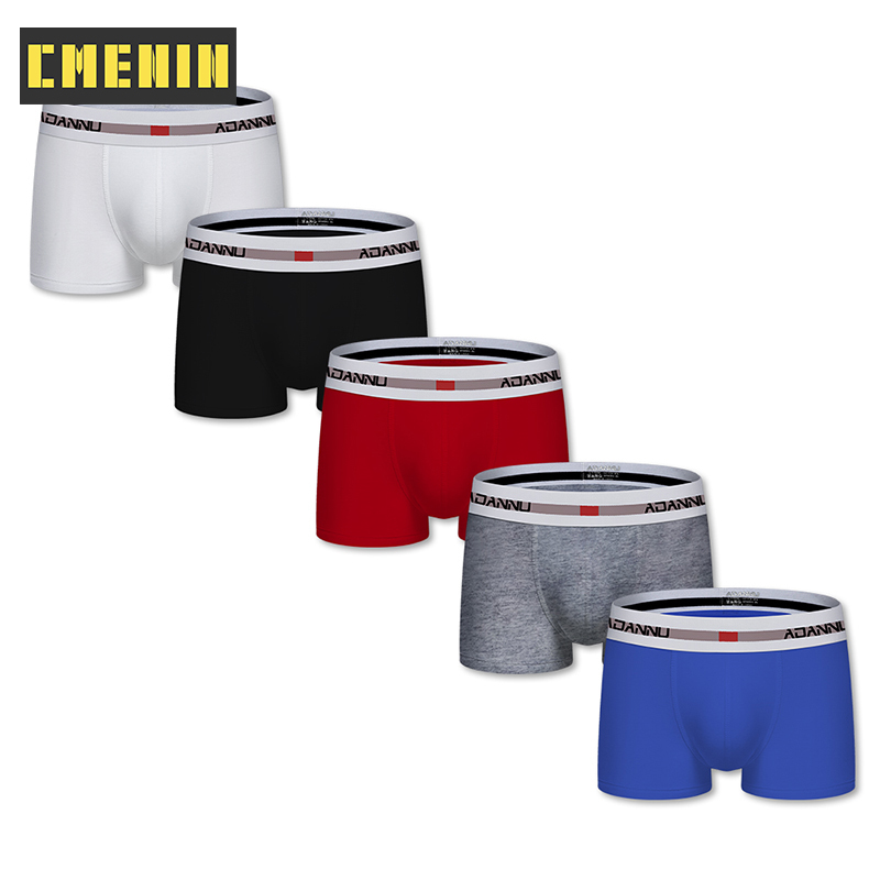 CMENIN Quần Lót Boxer Nam ADANNU In Chữ Thời Trang Gợi Cảm Thoải Mái Ad45