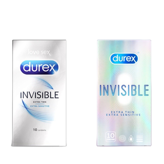 Combo 2 Hop Bao Cao Su Durex INVISIBLE Extra Thin