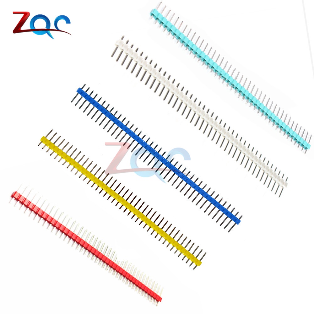 Set 10 Thanh Nối 40pin 1x40p 2.54mm Sử Dụng Tiện Lợi