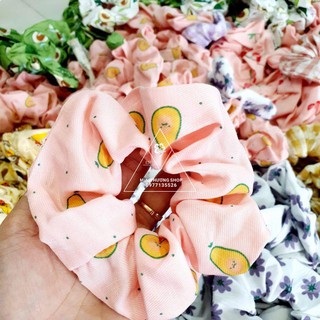 Dây Cột Tóc Scrunchies Trái Cây