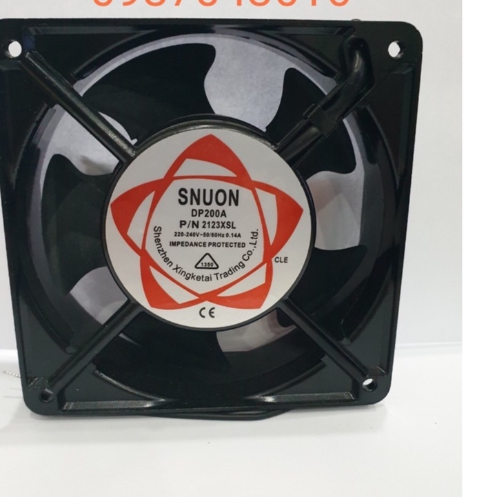 Quạt hút tủ điện 120*120* 38mm