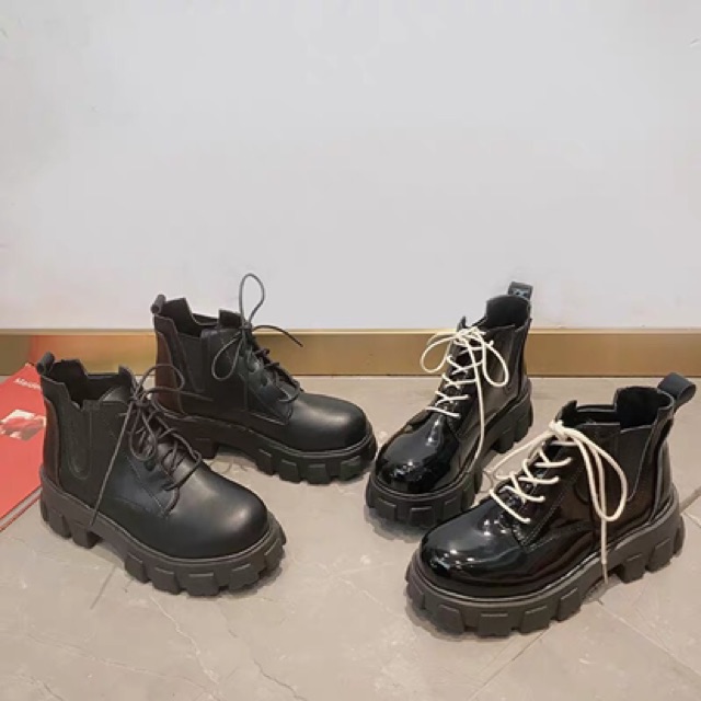 Giày Ulzzang, Giày dance 2 loại da mix đồ Siêu chất-Ảnh thật | BigBuy360 - bigbuy360.vn