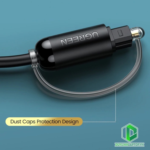 Dây Cáp Audio Quang Optical Toslink Dài 1M,1.5M, 2M, 3M Ugreen 70890. 70891. 70892. 70893_Hàng chính hãng
