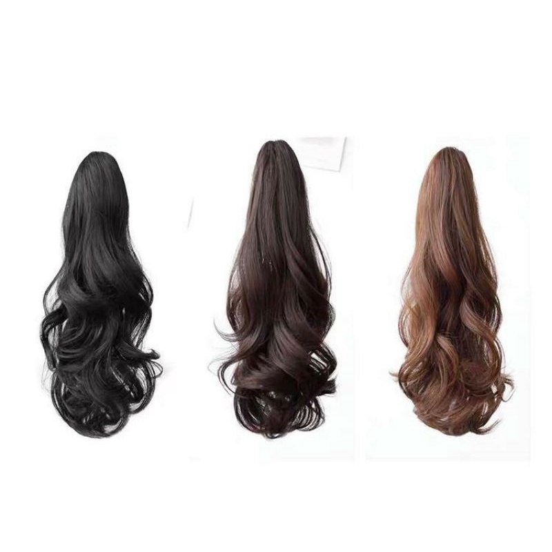 Tóc giả nữ ❤FREESHIP❤ Tóc ngoặm xoăn dợn dài - n44