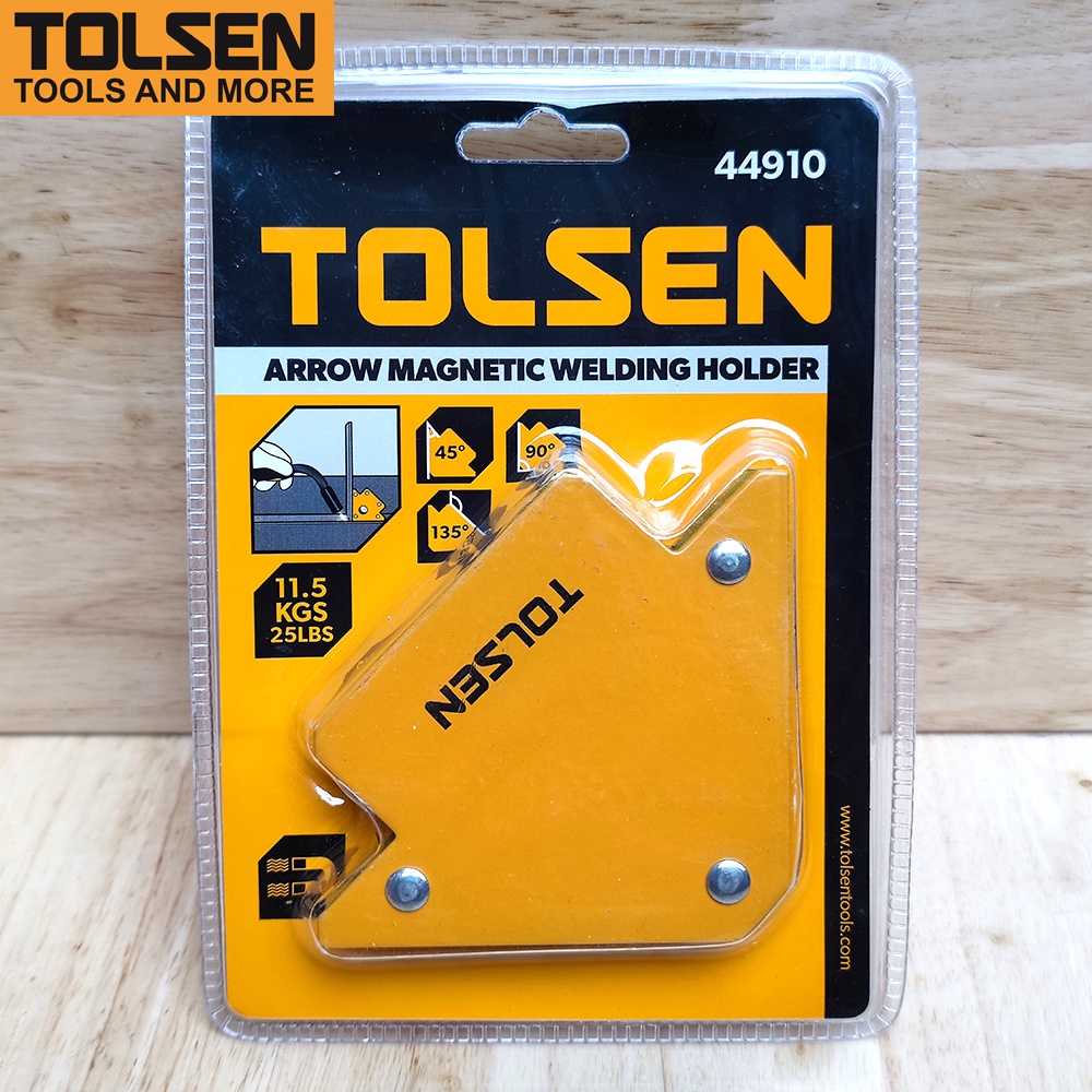 Ke góc nam châm TOLSEN 44910/44911/44912 giúp cố định khung sắt