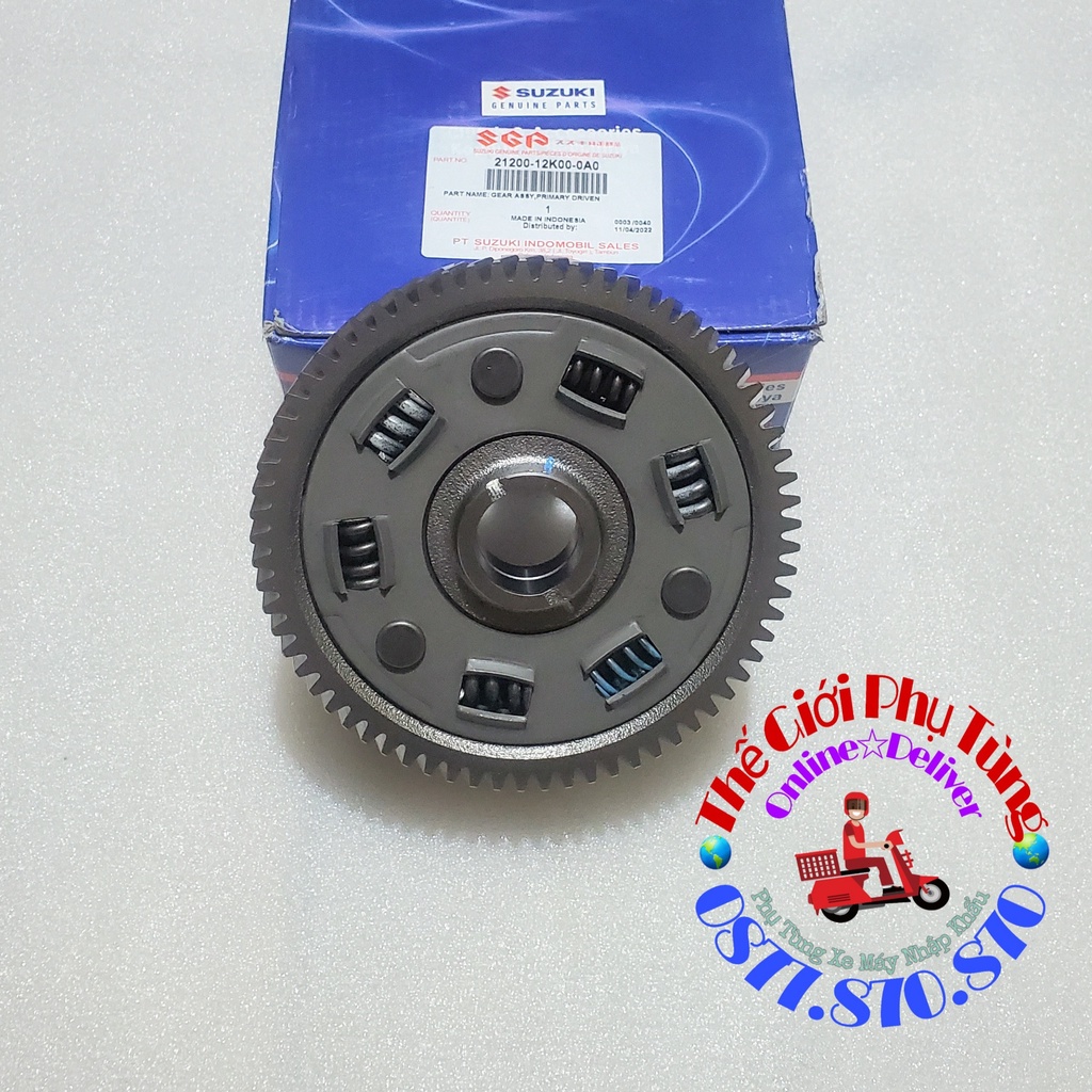 Nhông hú lớn - chuông heo Raider fi - satria fi - gsx zin suzuki indo - 21200-12K00-0A0