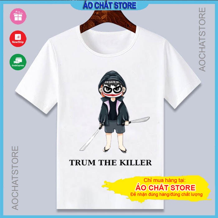 BST Áo thun Sans Undertale bé trai bé gái siêu độc nhiều mẫu S06 | Áo Among Us trẻ em đẹp | Áo Chất Store
