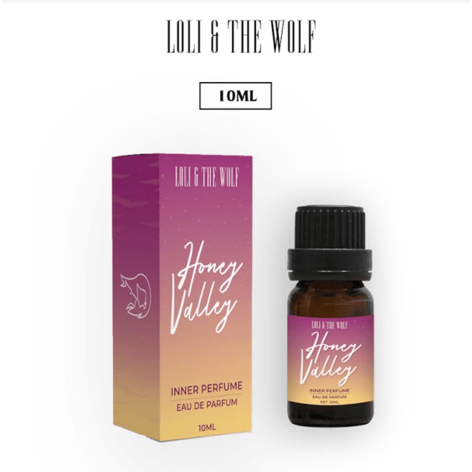 Nước hoa vùng kín nữ chính hãng Honey Valley Eau De Parfum chai 10ml thơm lâu - LOLI &amp; THE WOLF