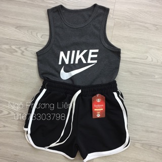 Set ba lỗ + quần tập