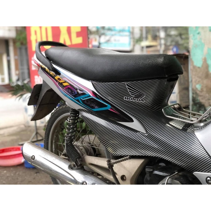 Decal đen các bon, Chuyên dán trang trí ô tô, xe máy, máy tính, điện thoại...